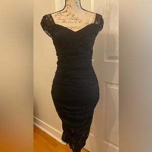 Ruched bodycon Express dress